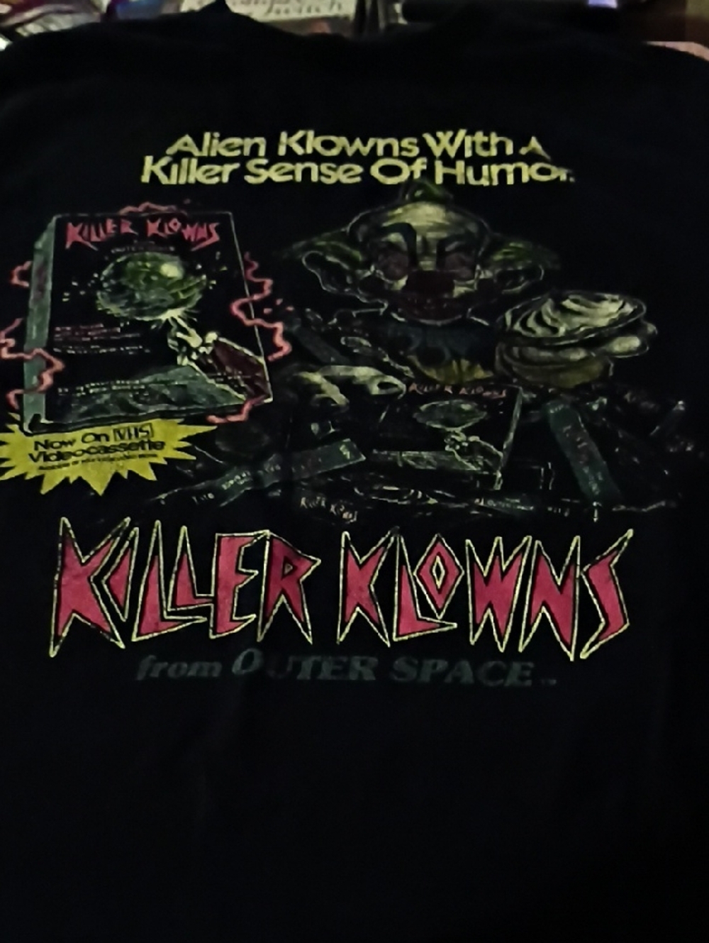 Killer Klowns From Outer Space Graphic Tee - S - T-Shirt